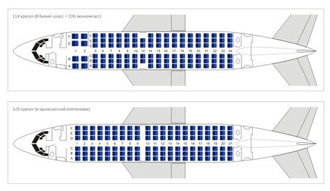 Схема салона и лучшие места в самолете Boeing .